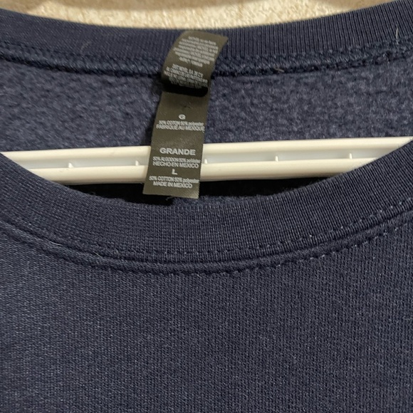 Scenic Route to Alaska, navy band sweatshirt. - Picture 3 of 3